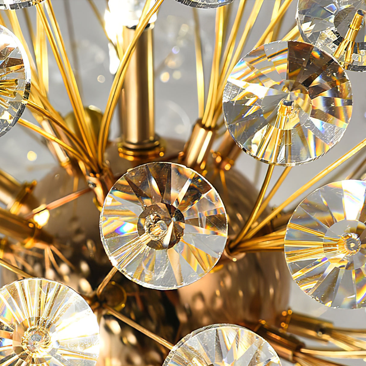 CrystalBloom - Bordlampe inspireret af mælkebøtte
