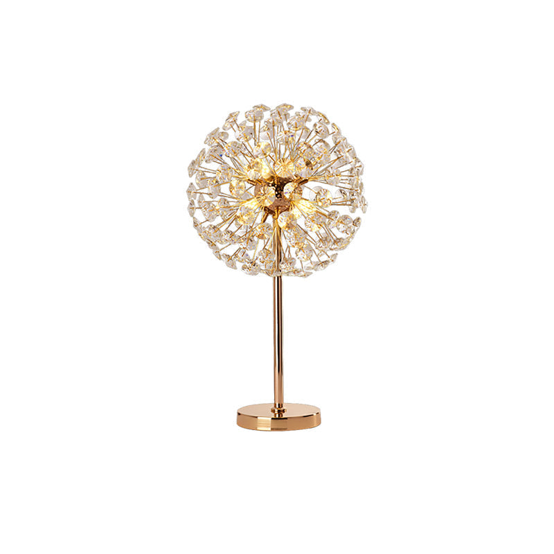 CrystalBloom - Bordlampe inspireret af mælkebøtte