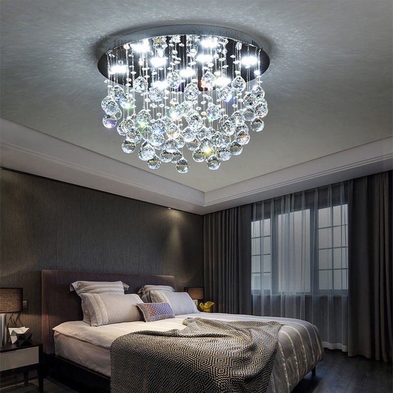 CrystalLume - Luxe Runde LED-Deckenleuchte