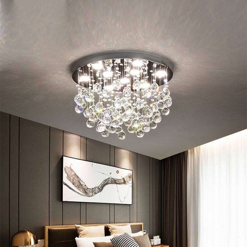 CrystalLume - Luxe Runde LED-Deckenleuchte