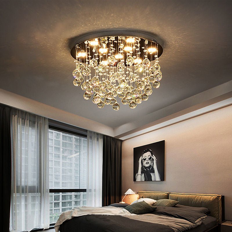 CrystalLume - Luxe Runde LED-Deckenleuchte