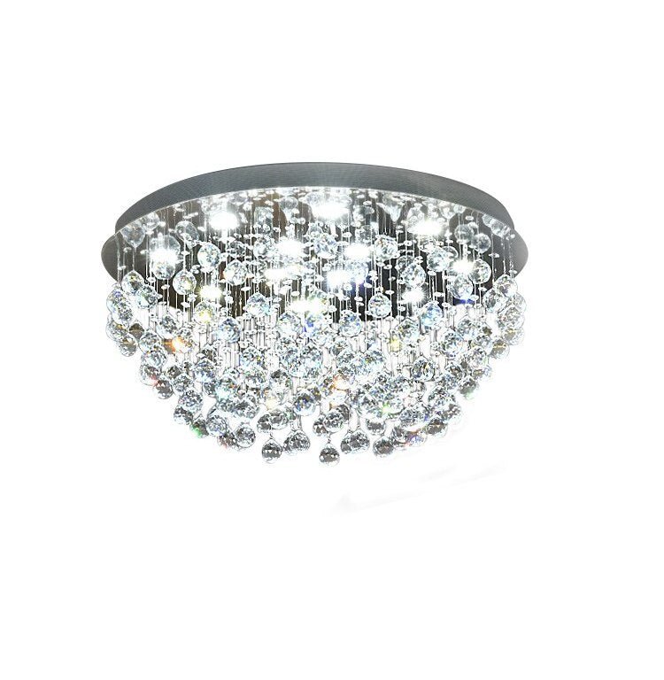 CrystalLume - Luxe Runde LED-Deckenleuchte