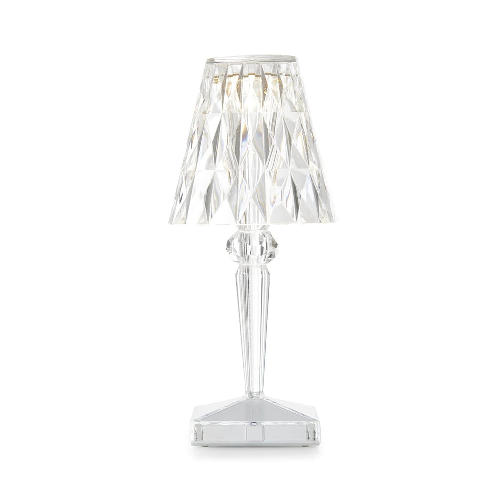 SparkLicht - Lampe de table moderne avec LED et effet glamour