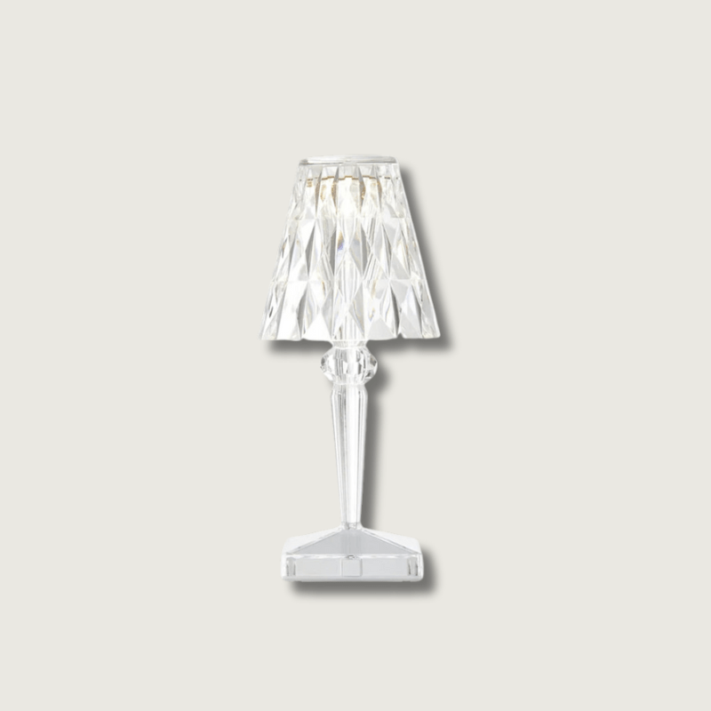 SparkLicht - Lampe de table moderne avec LED et effet glamour