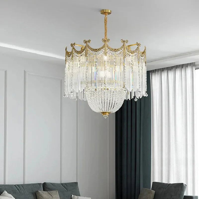 BrightOpal - Elegant Crystal Pendant Light