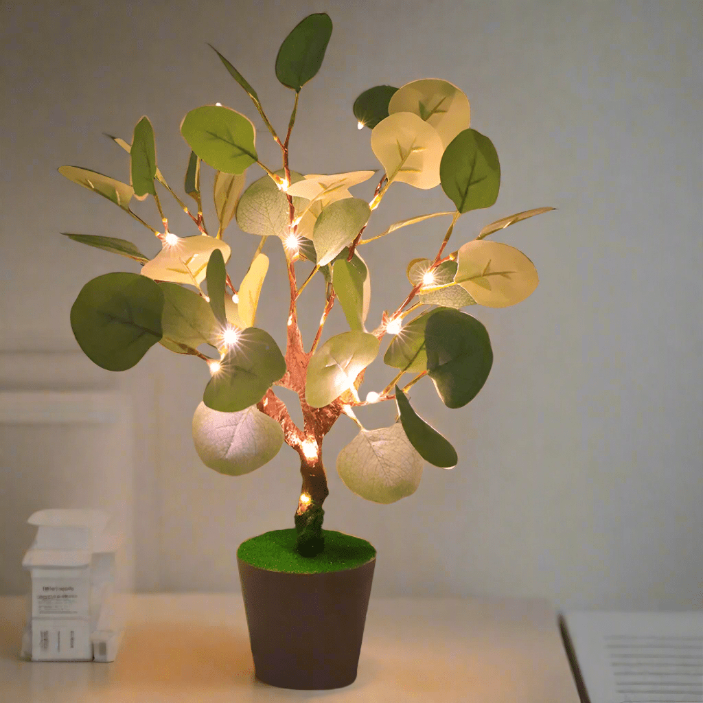 SnowBranch - LED natlys med julegrene