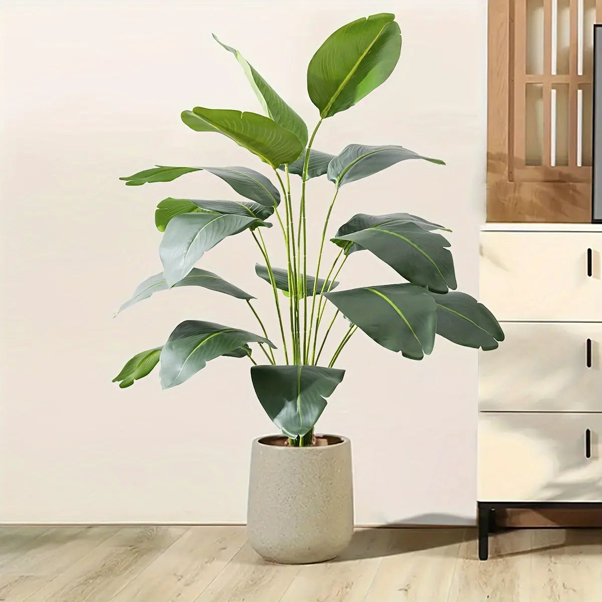 BananaLeaf - Plante artificielle style bananier