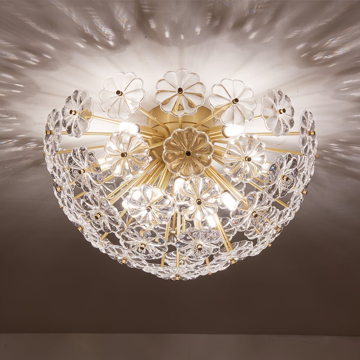 KristalLamina - Plafondlamp met verfijnd ontwerp en prachtige glans