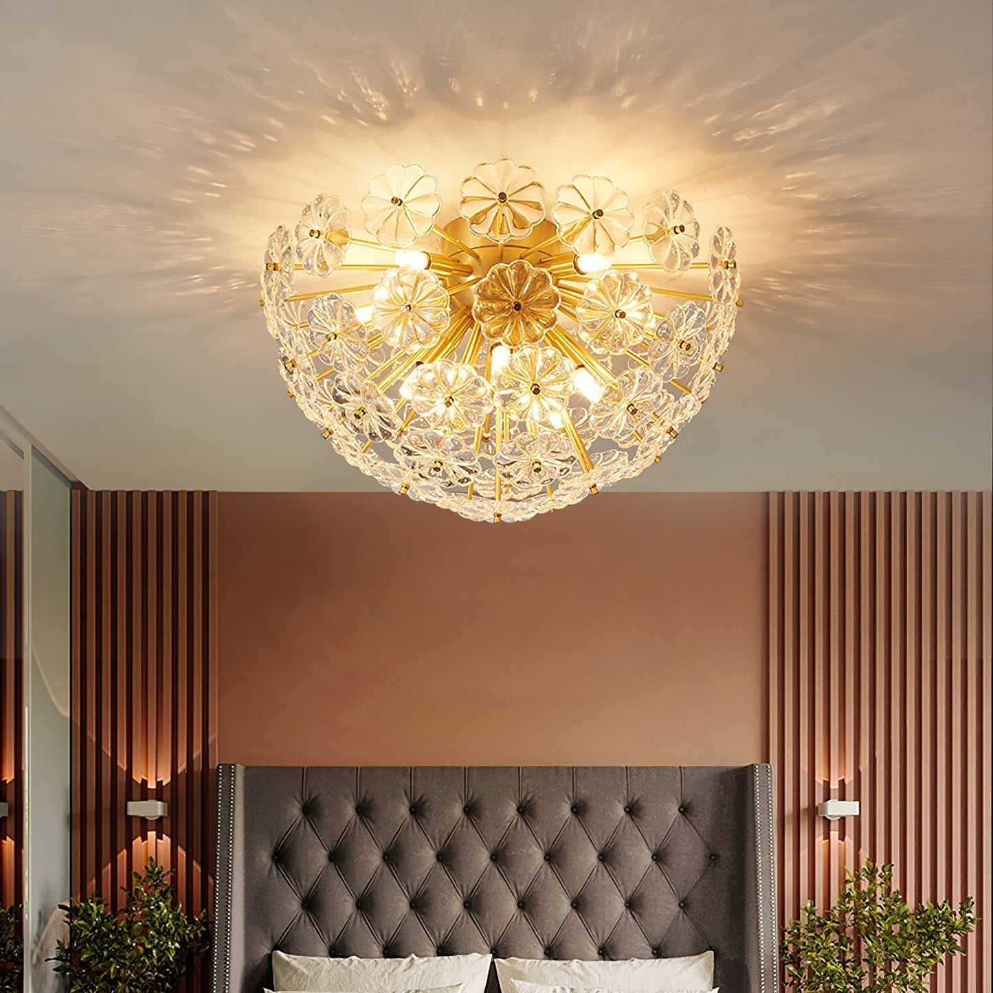 KristalLamina - Plafondlamp met verfijnd ontwerp en prachtige glans