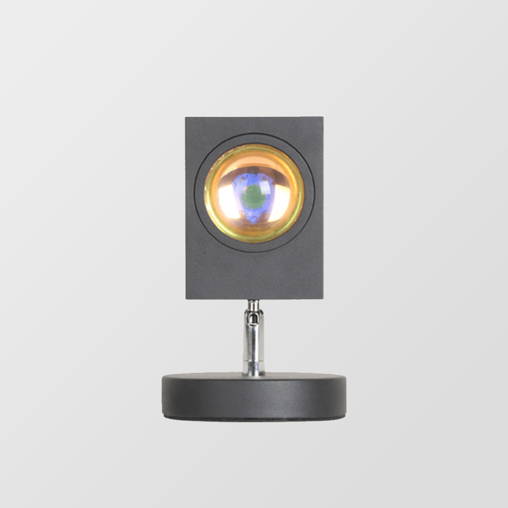 RetroRay - Bordlampe med solnedgangseffekt