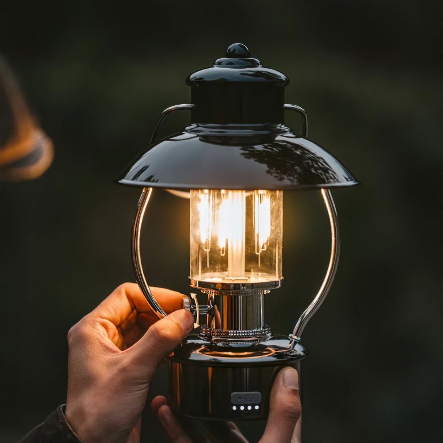 VividSphere - Lampe de table d'extérieur