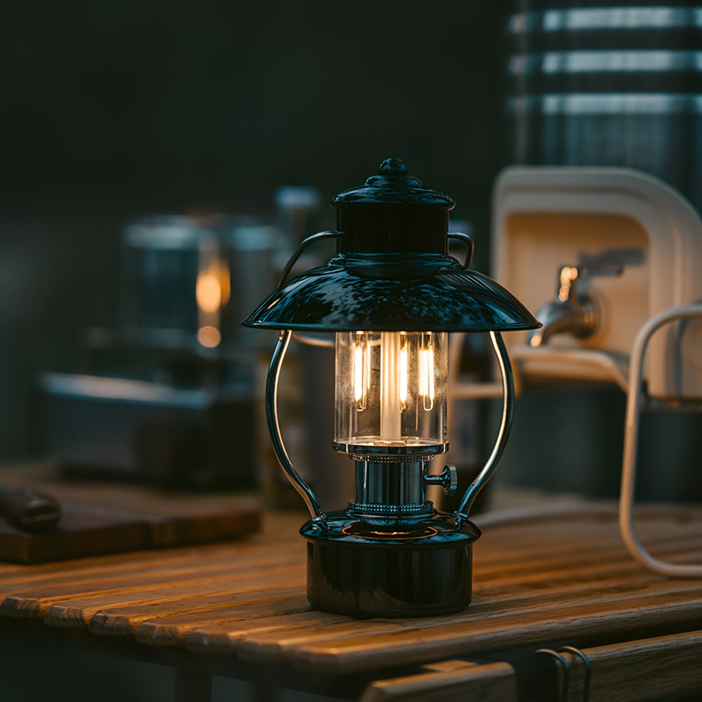 VividSphere - Lampe de table d'extérieur