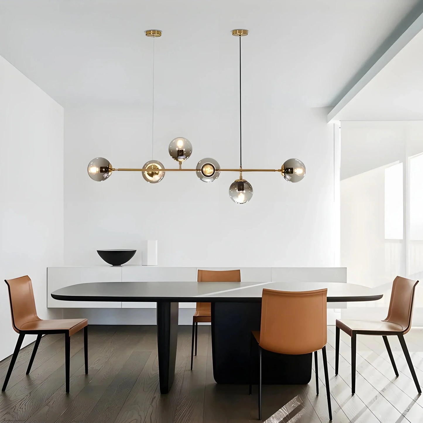 LumiSphere - Creative LED Pendant Light with Glass Spheres