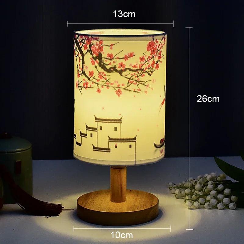 RosenVibe - Lampe de table Japandi avec élégance