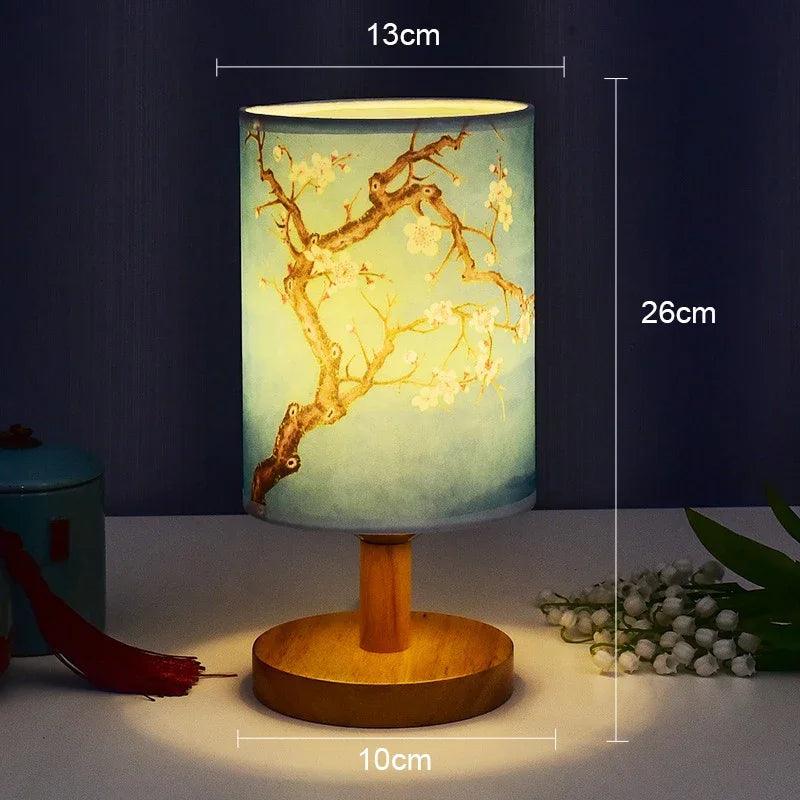 RosenVibe - Lampe de table Japandi avec élégance