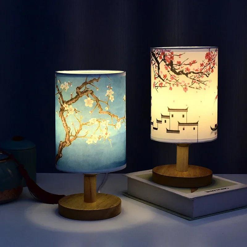 RosenVibe - Lampe de table Japandi avec élégance