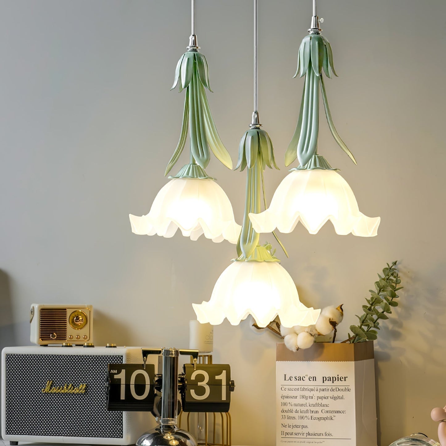 FloraBeam | Zachte Bloemenhanglamp