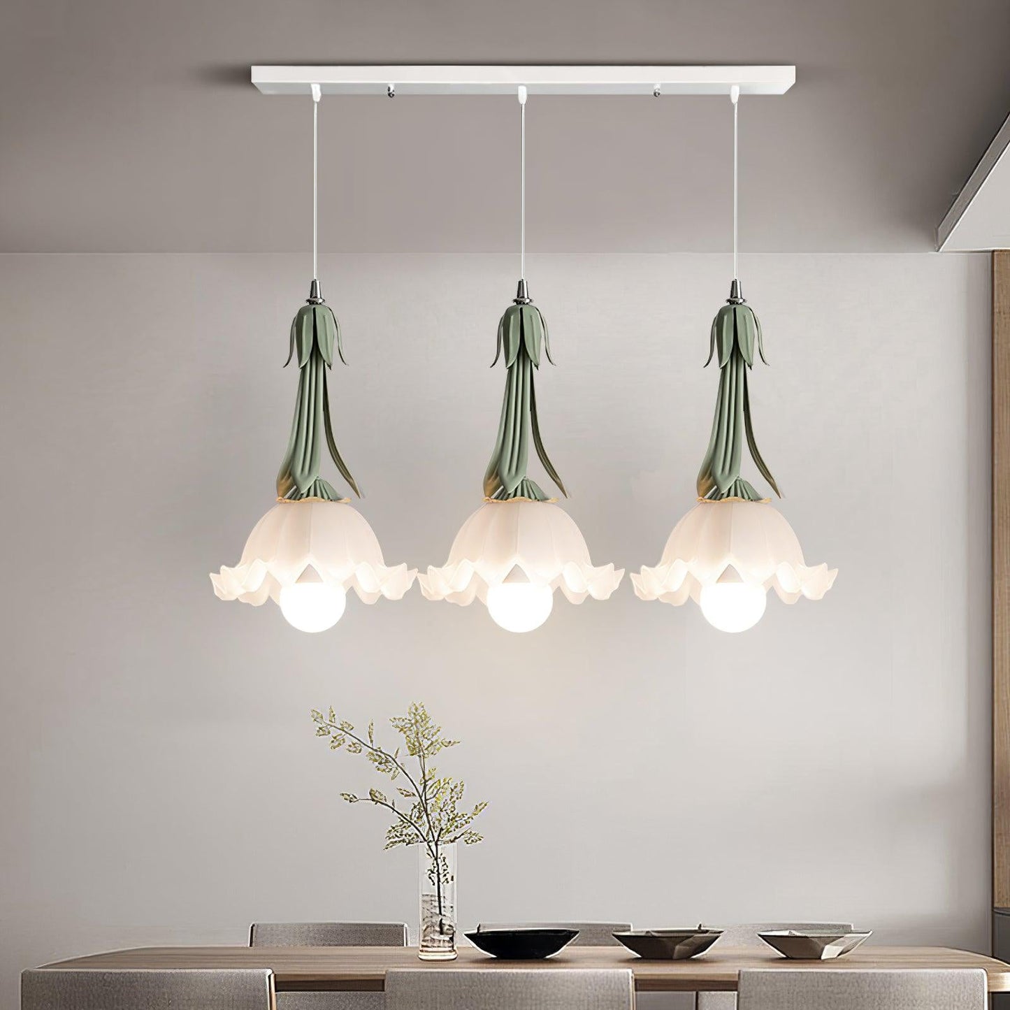 FloraBeam | Zachte Bloemenhanglamp