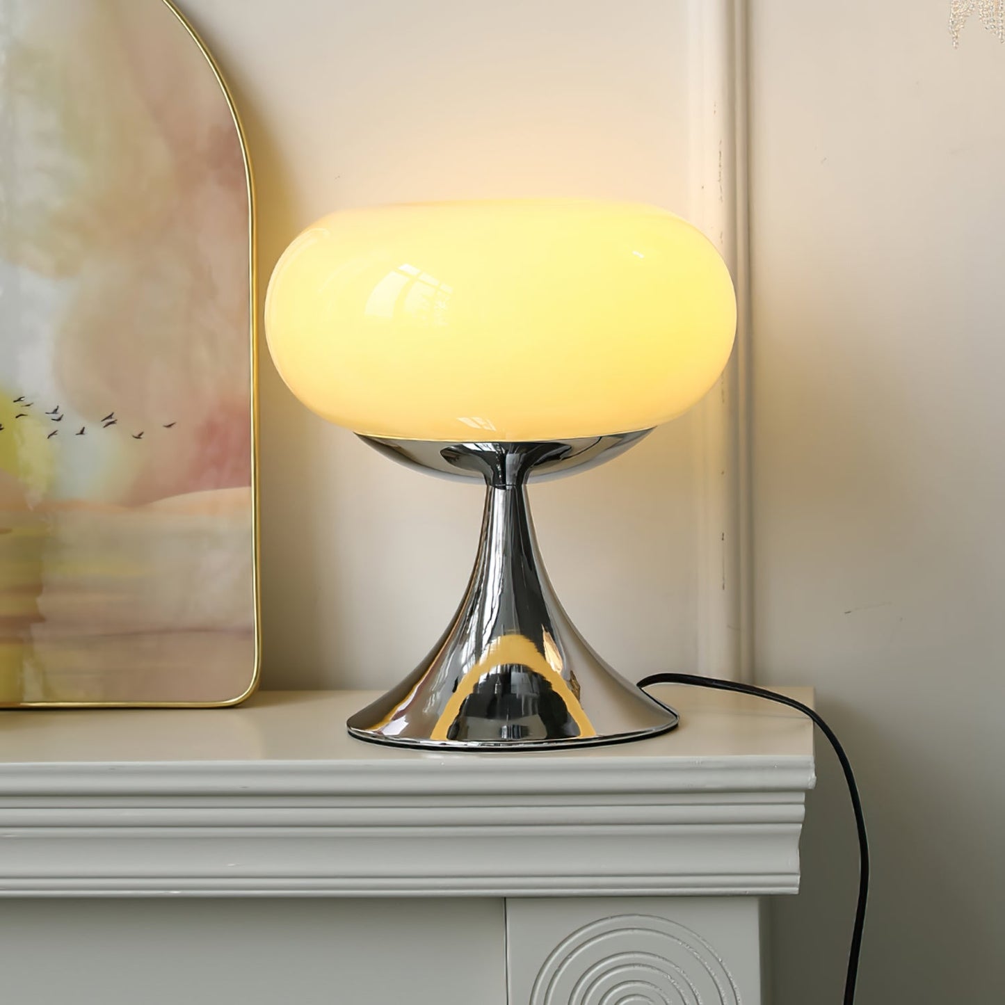 LolliGlow - Farverig glas- og metallampe til bord