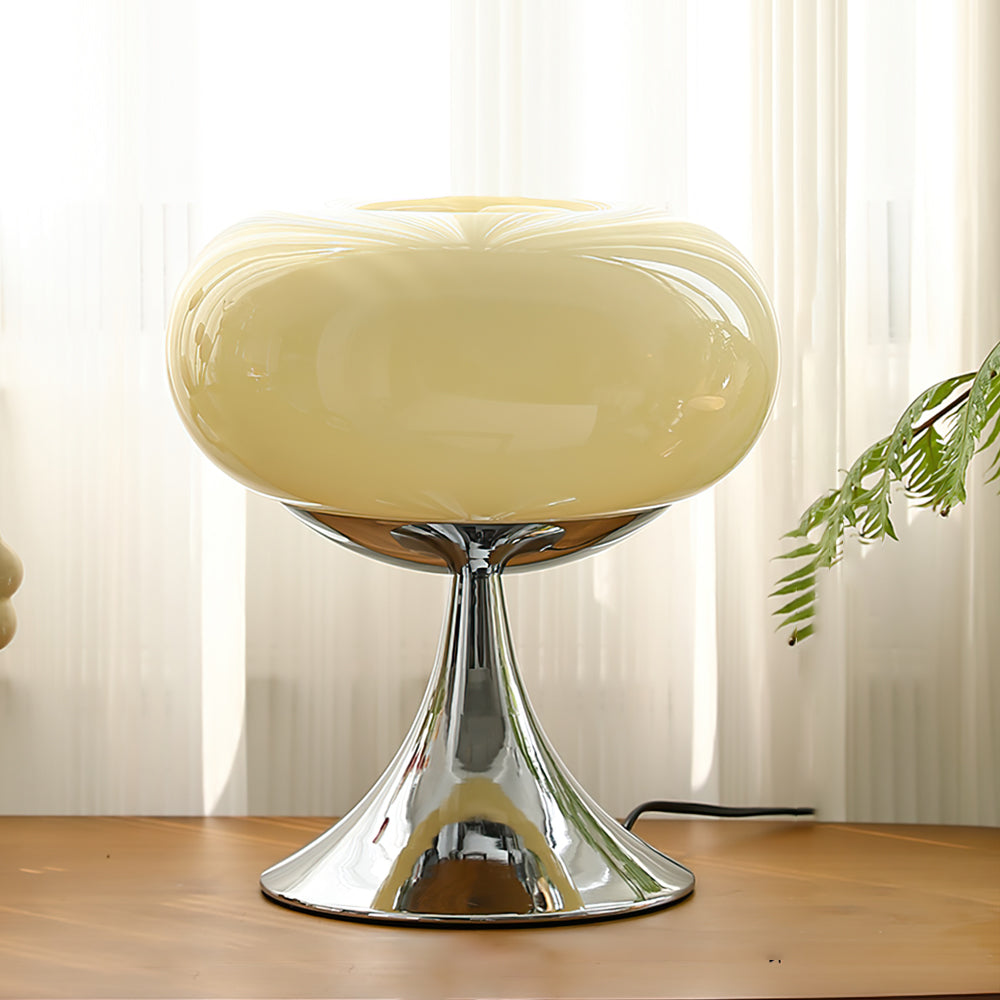LolliGlow - Farverig glas- og metallampe til bord