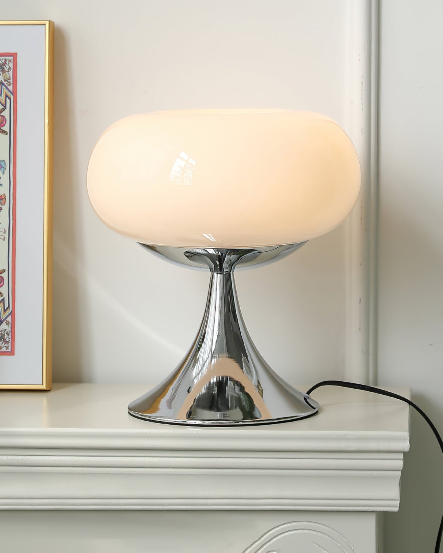 LolliGlow - Farverig glas- og metallampe til bord