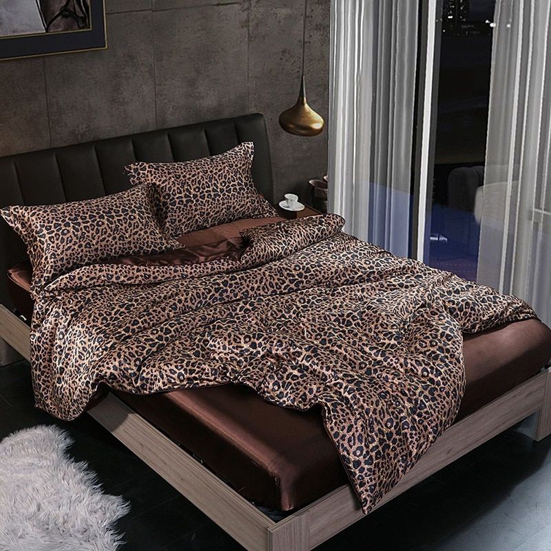 PureSilk - 4-teiliges Luxus-Bettwäsche-Set aus Seide