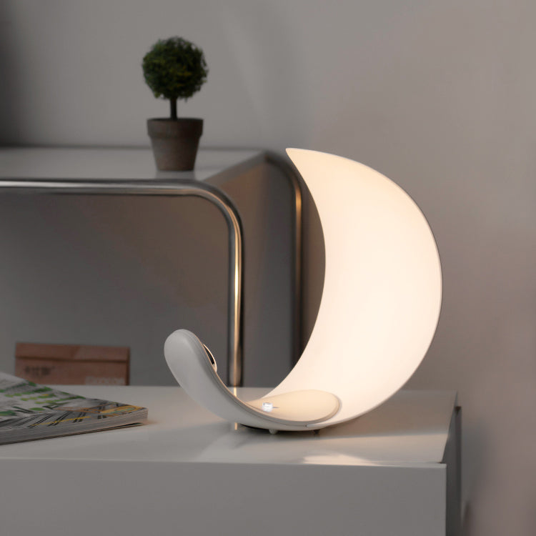 KrulLicht - Tafellamp met Elegante Bochten en Zacht Licht