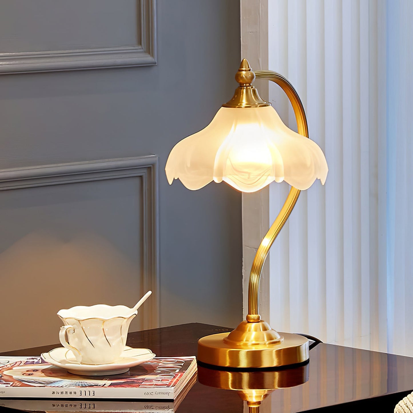 MagnoliaFlora - Bordlampe