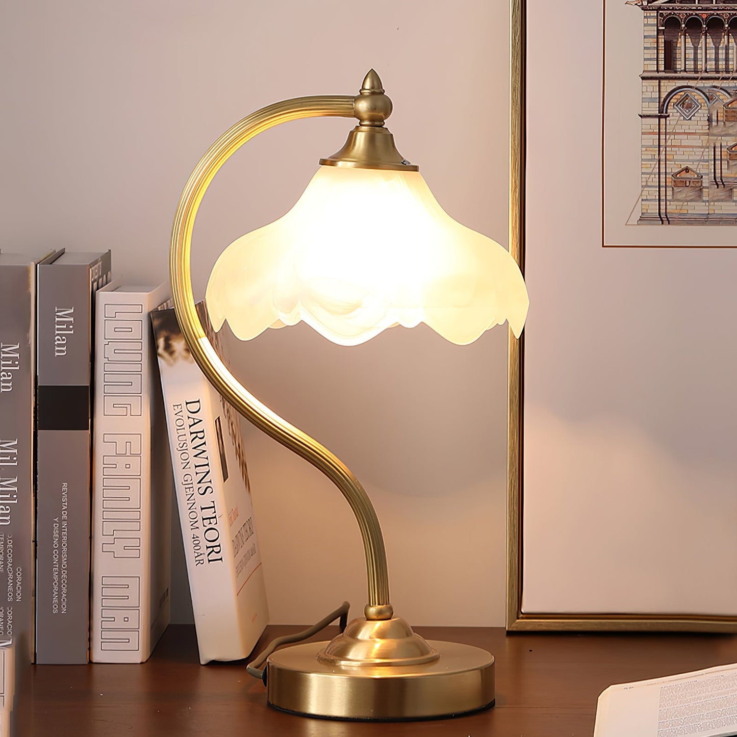 MagnoliaFlora - Bordlampe