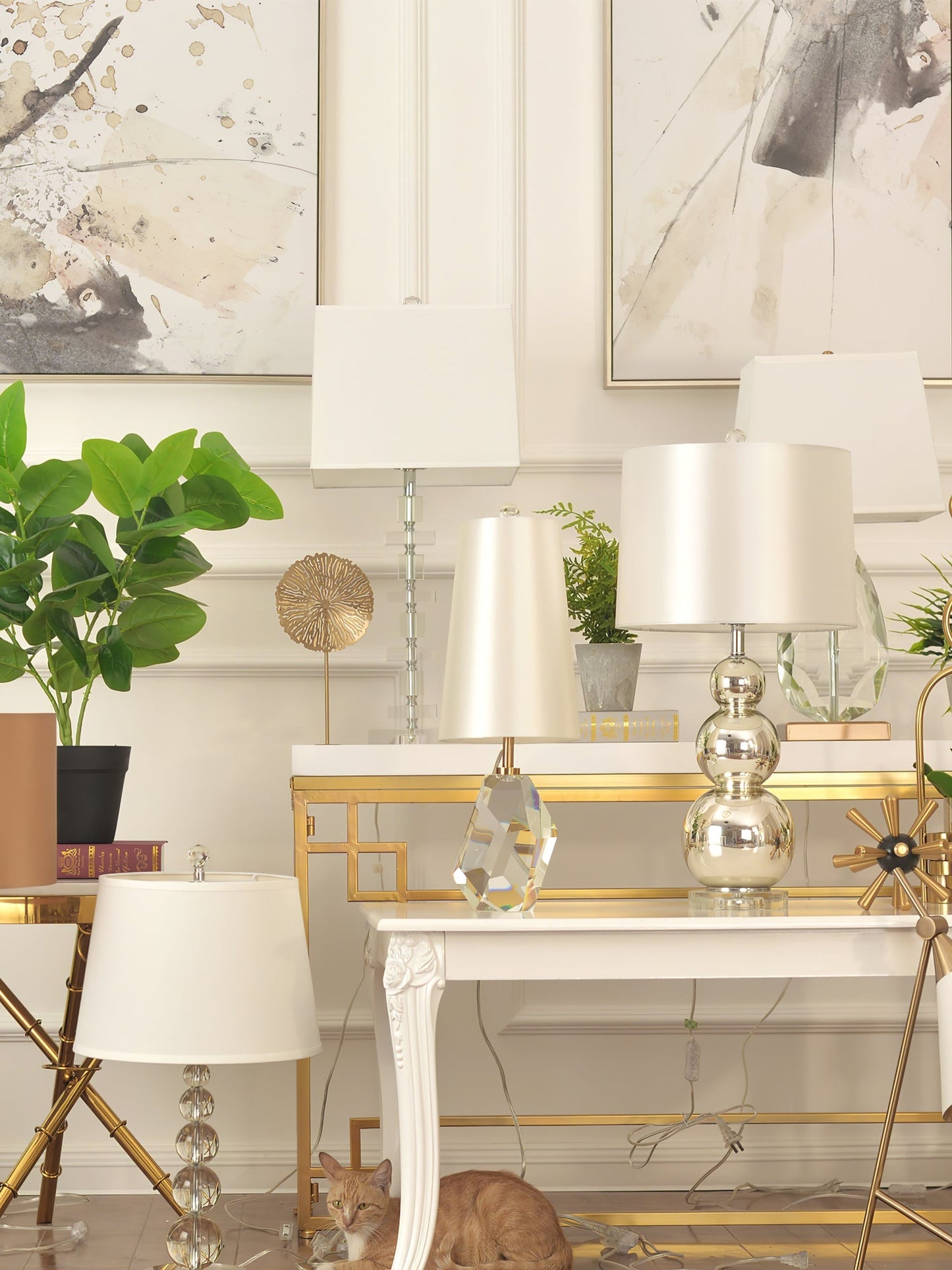 MarcellaLuxe - Stilfuld Bordlampe