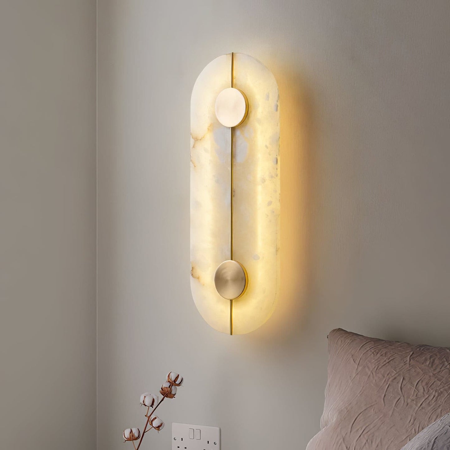 EleganceStone - Væglampe i Art Deco-stil