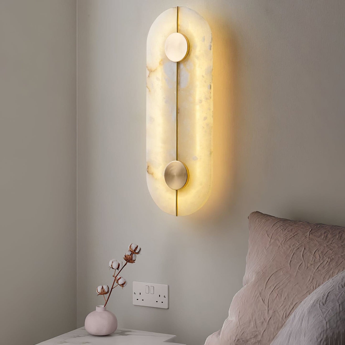 EleganceStone - Væglampe i Art Deco-stil