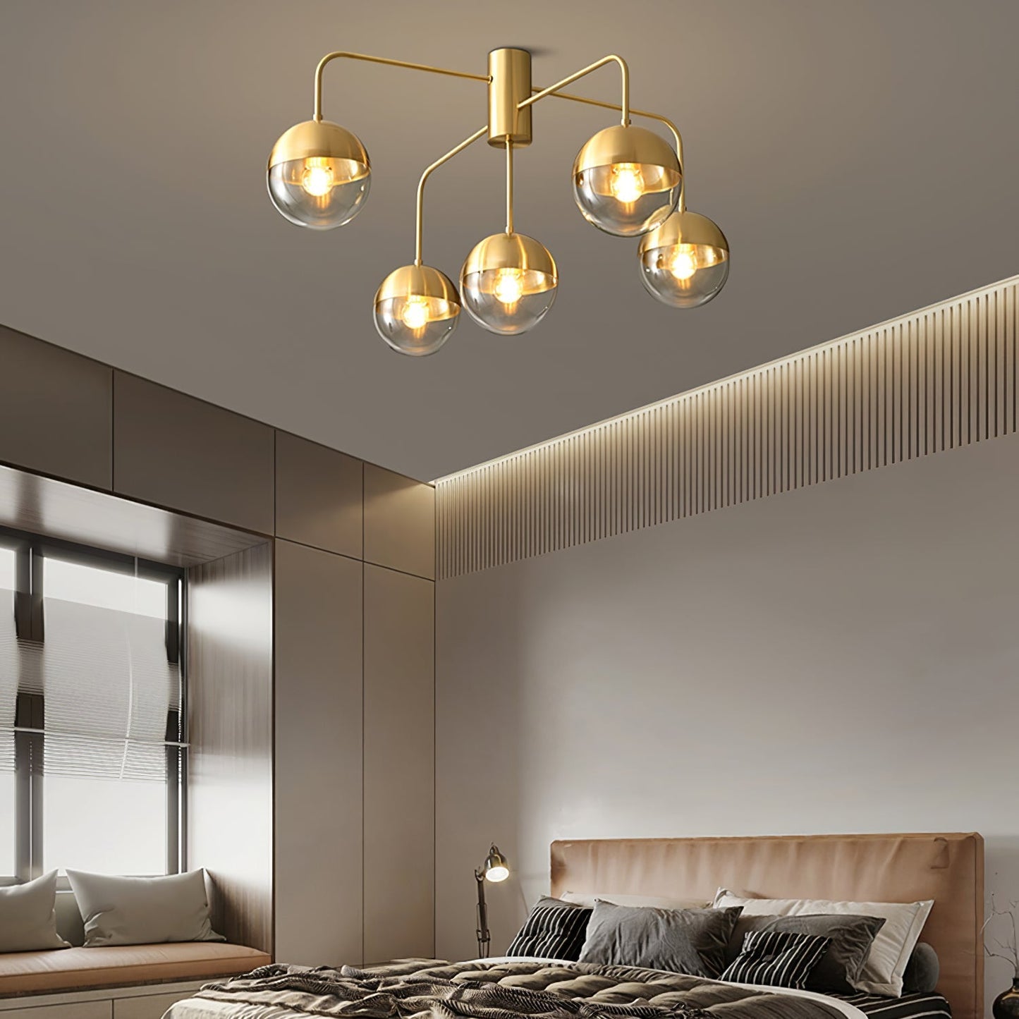 BrassShine - Luxe Ceiling Lamp