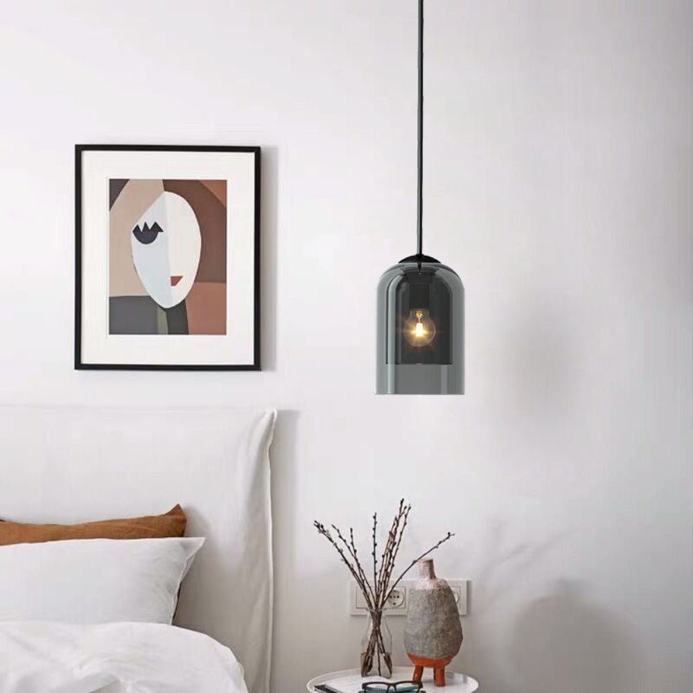 CrystalLume - Stylish Glass Ceiling Light