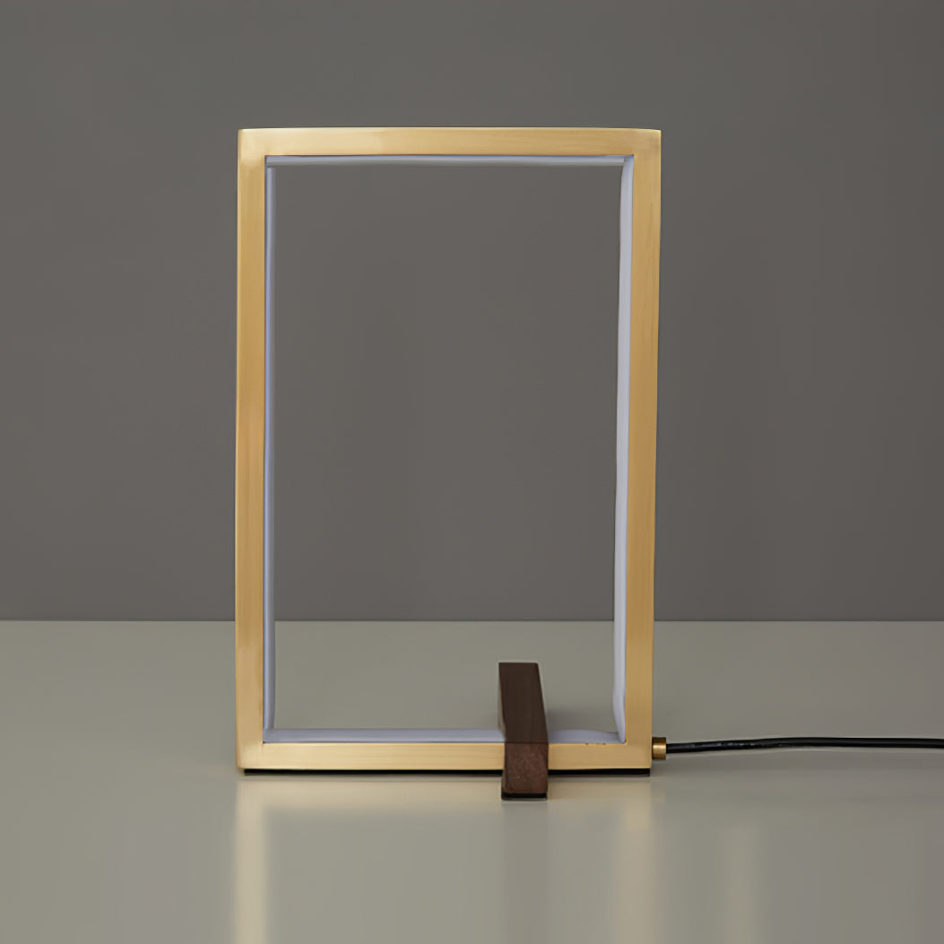 MireAura - Træbordlampe