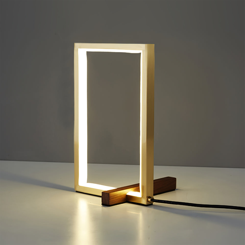 MireAura - Træbordlampe