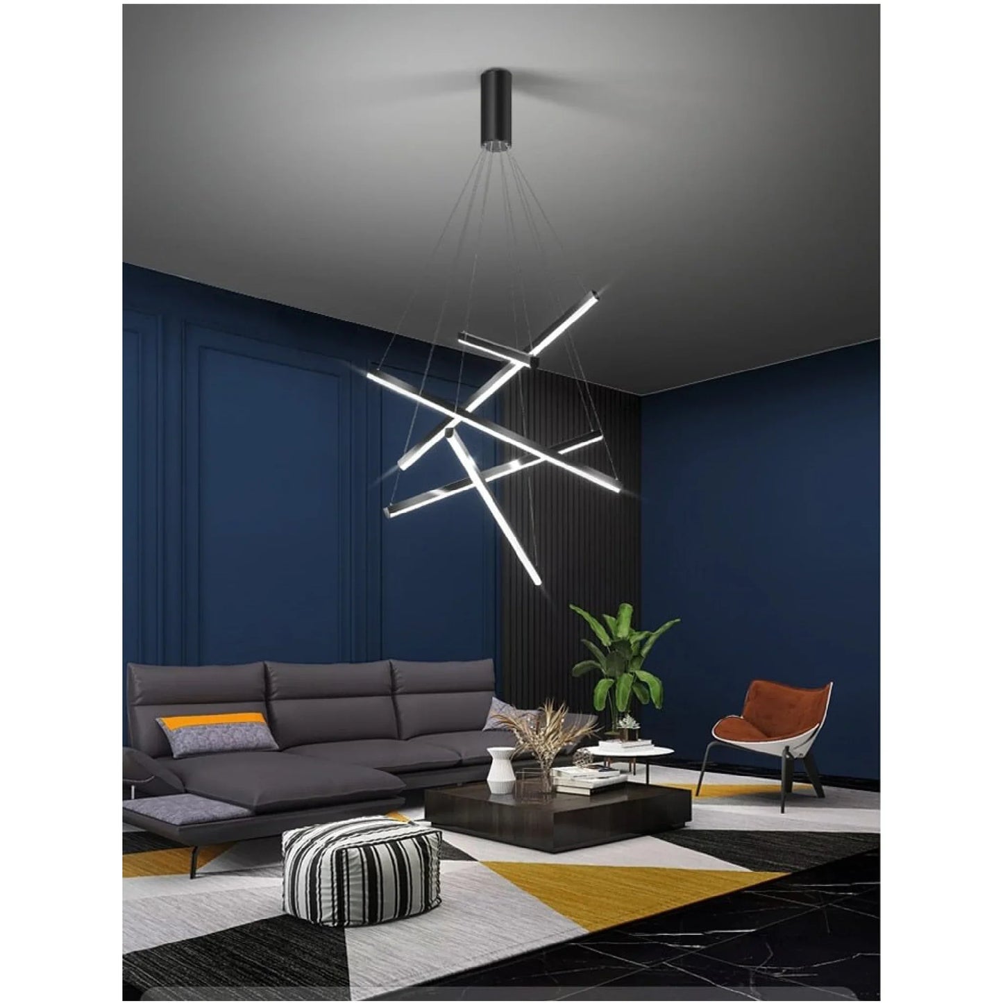 BellagioShine - Moderner LED-Kronleuchter