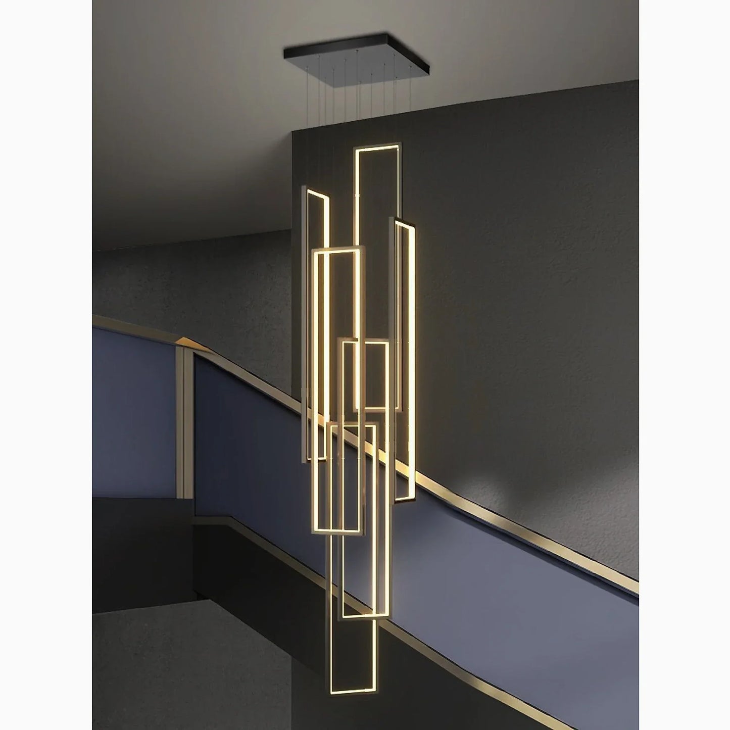 UltraLavagna - LED pendellys rektangel