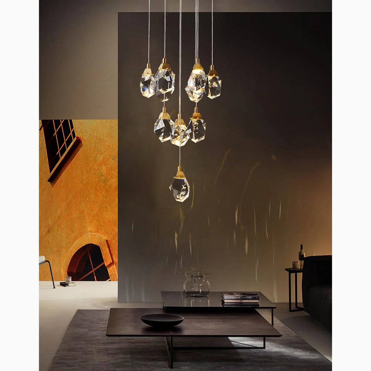 DiamondGlow - Crystal Pendant Light