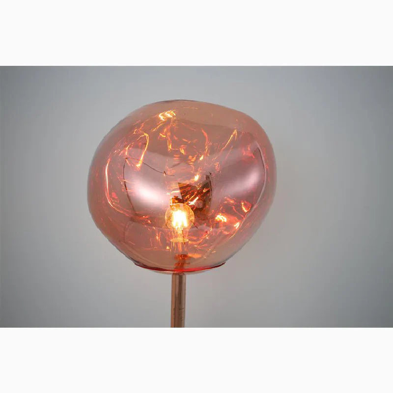 VertoGlow - Lampe sur pied en pierre de lave dimmable