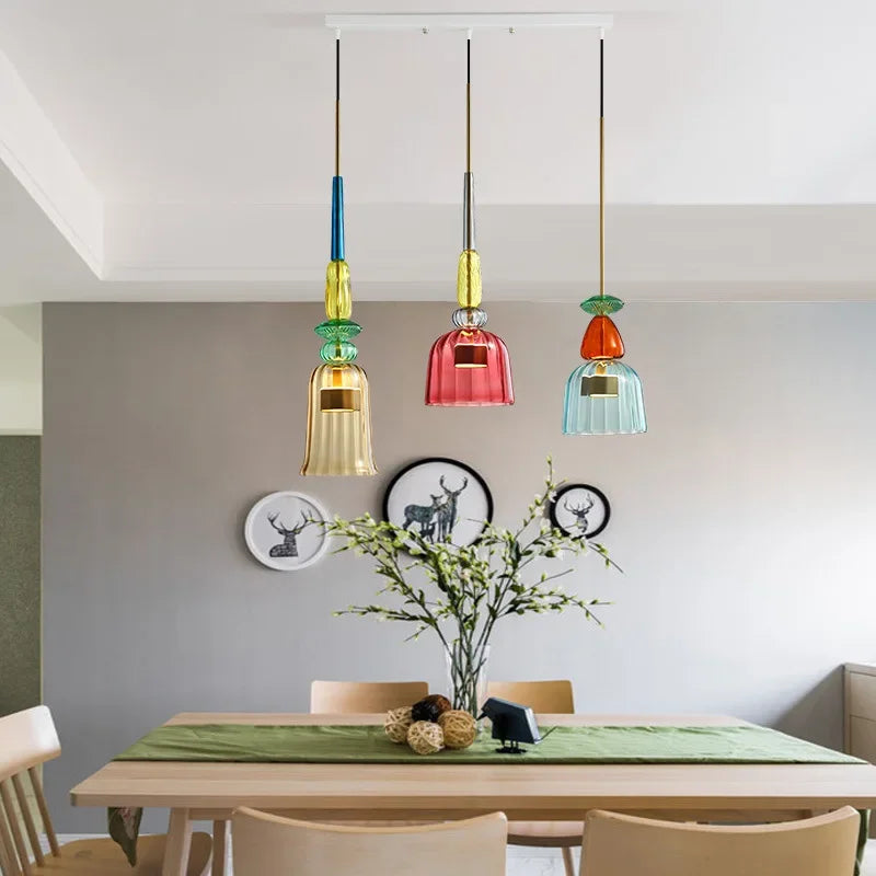UrbanHue - Suspension avec verre et couleurs