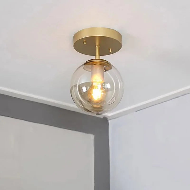 SphereGlow - Moderne glasloftlampe