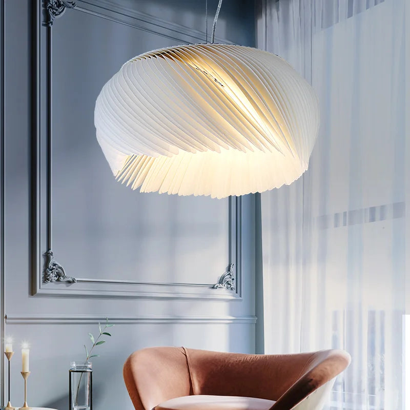 GlasiqueGlow - Stylish Acrylic Pendant Light with Luxury Design