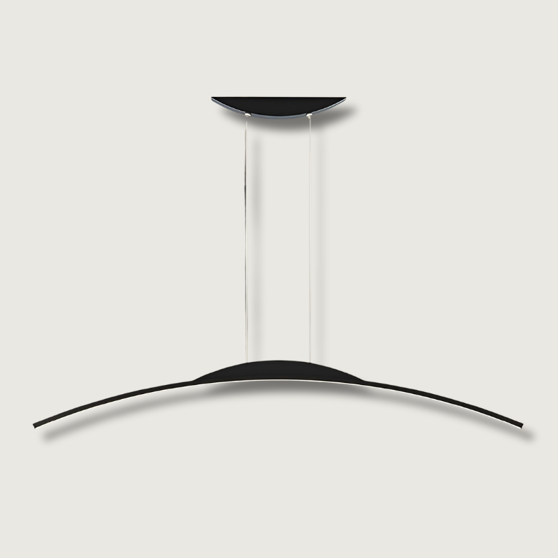 EclipseLux - Modern Black Chandelier