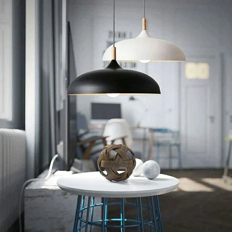 WoodLight - Skandinavisk Træloftslampe