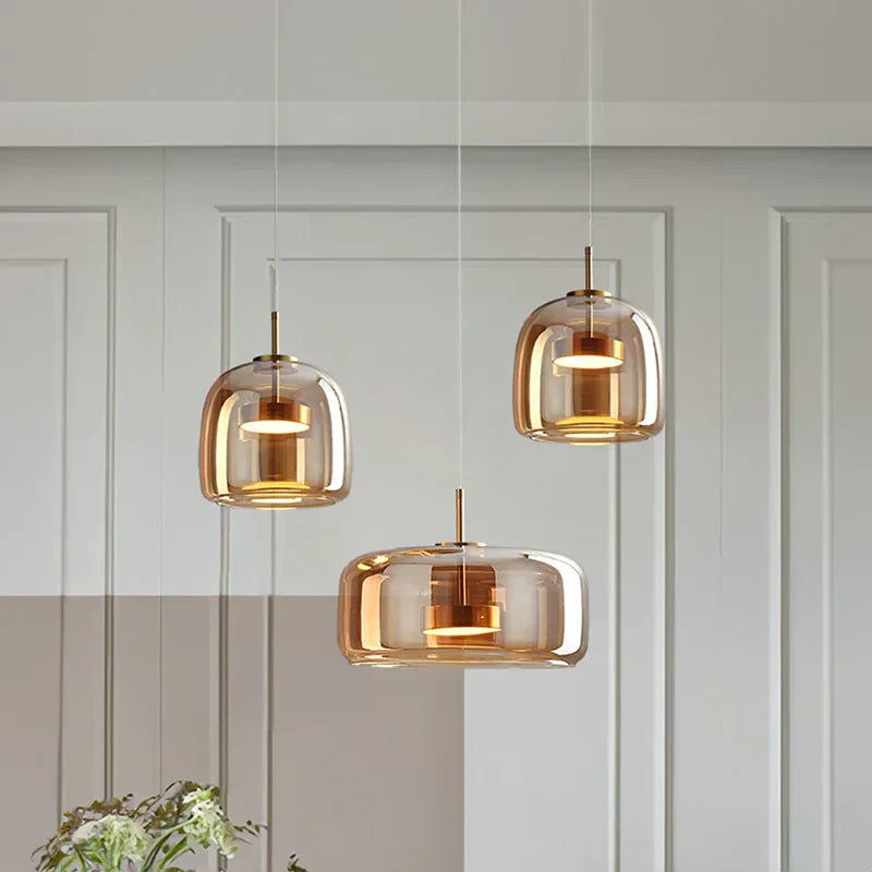 LichtAura - Modern Glass Lamp