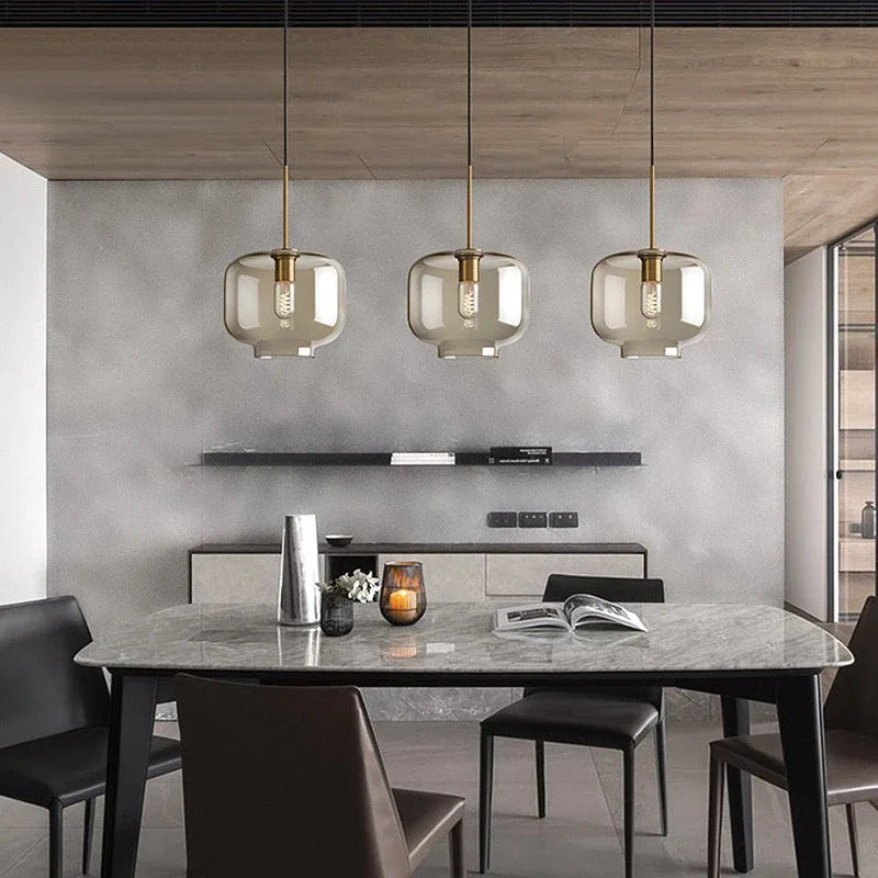 NordicSphere - Scandinavian Modern Glass Pendant Lamp
