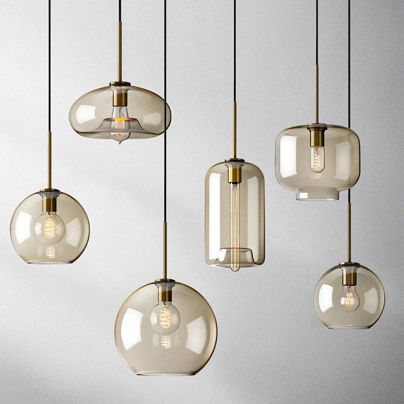 NordicSphere - Scandinavian Modern Glass Pendant Lamp