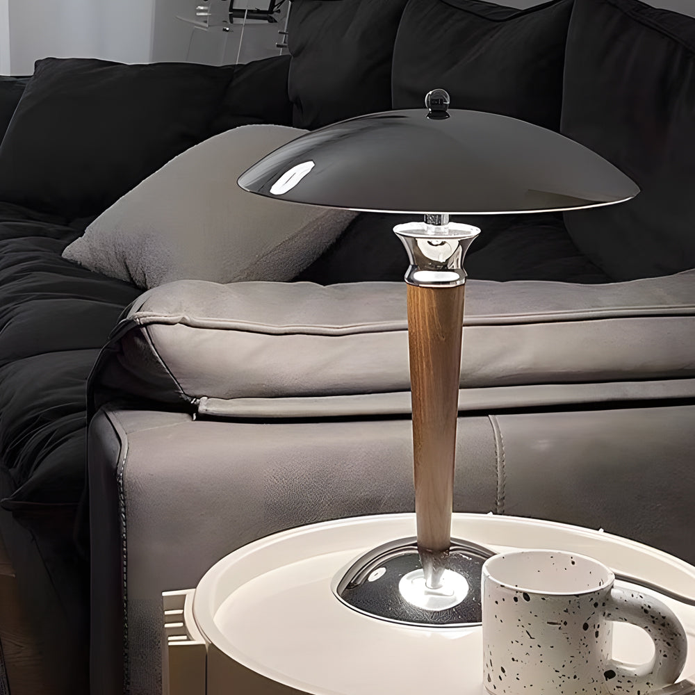 PaquebotLight - Tischlampe mit Chromfuß