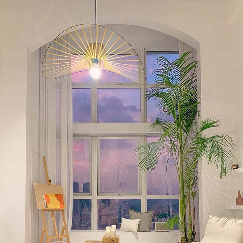 ZenSphere | LED pendel i skandinavisk rattan-look